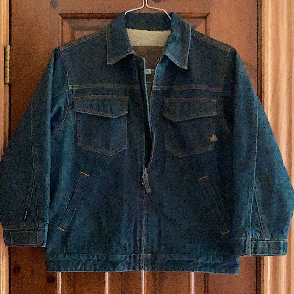 Old Navy Fleece Lined Denim Jacket